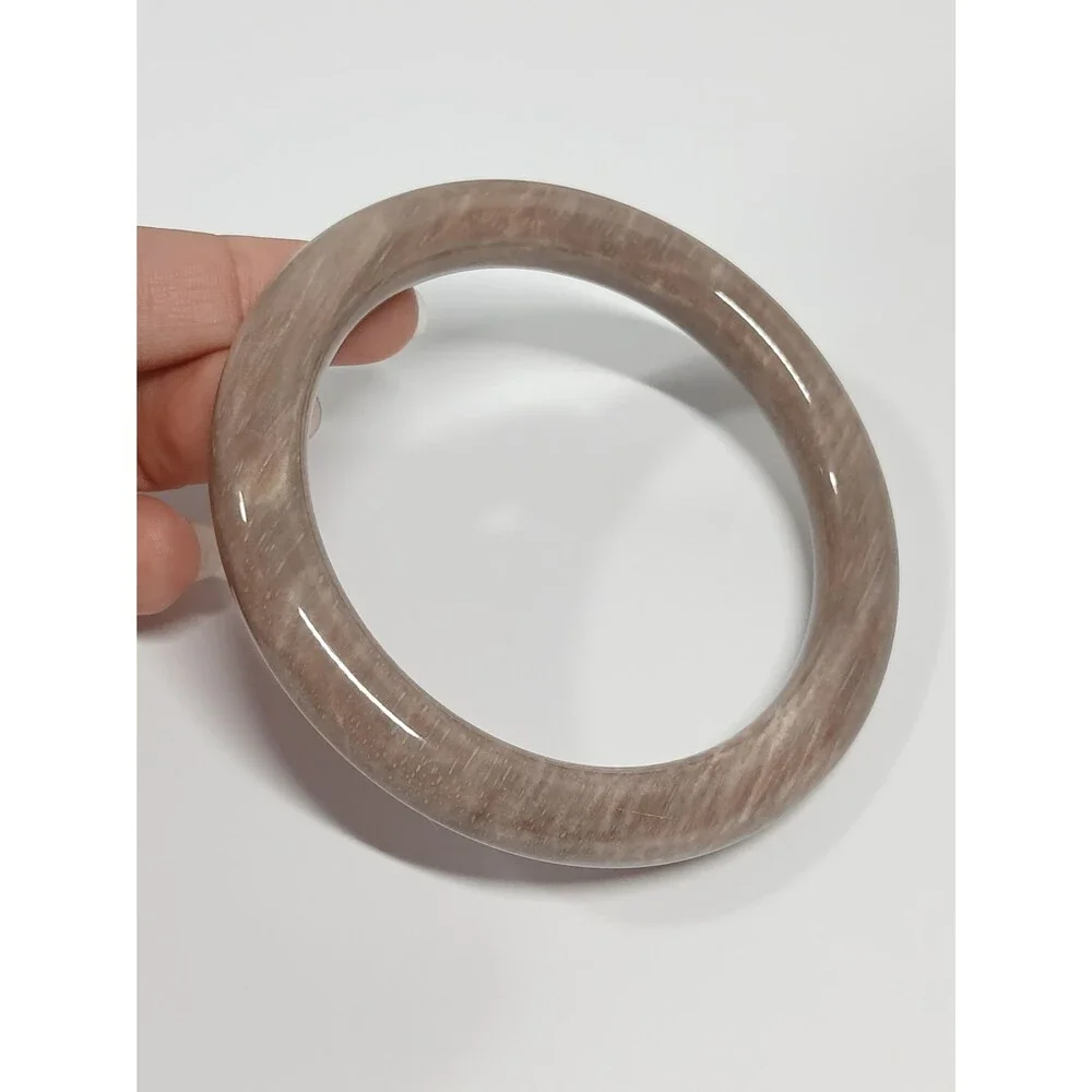 Nephrite Jade Bangle Bracelet 2.375